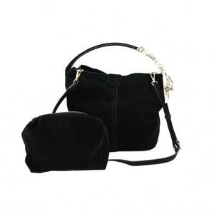 NEW BC HANDBAGS cleo medium bucket in black